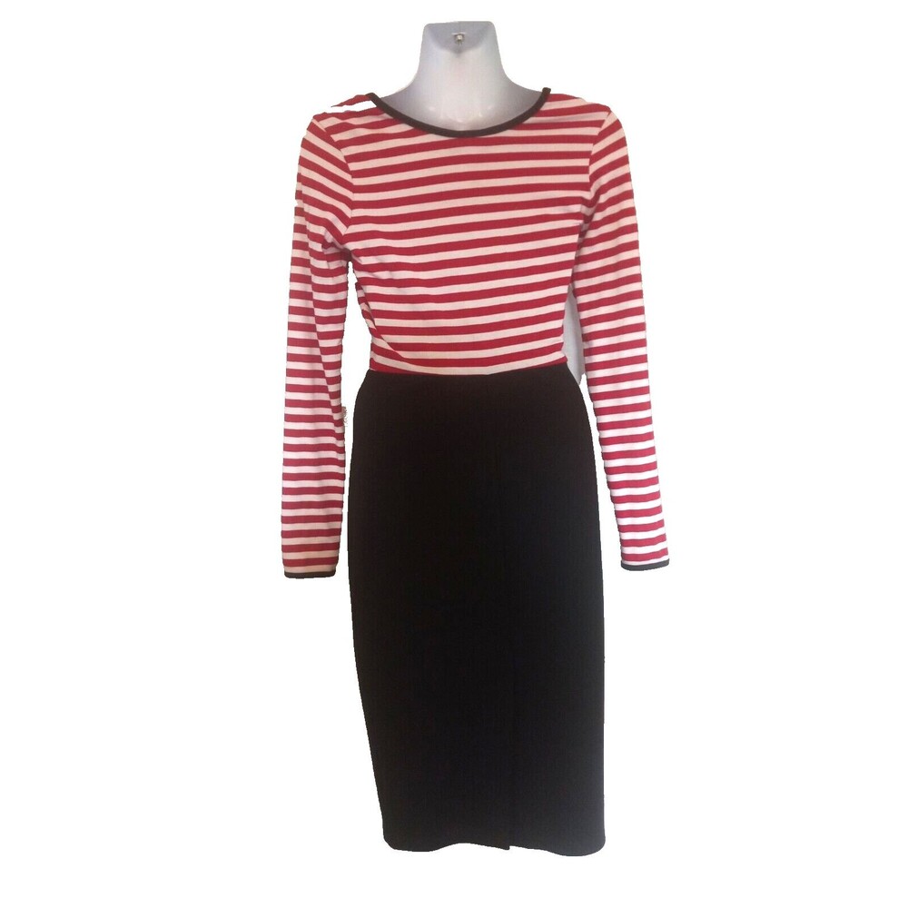 Deadly Dames 3/4 Sleeve Knee Length Dress Size Small - Picture 2 of 4